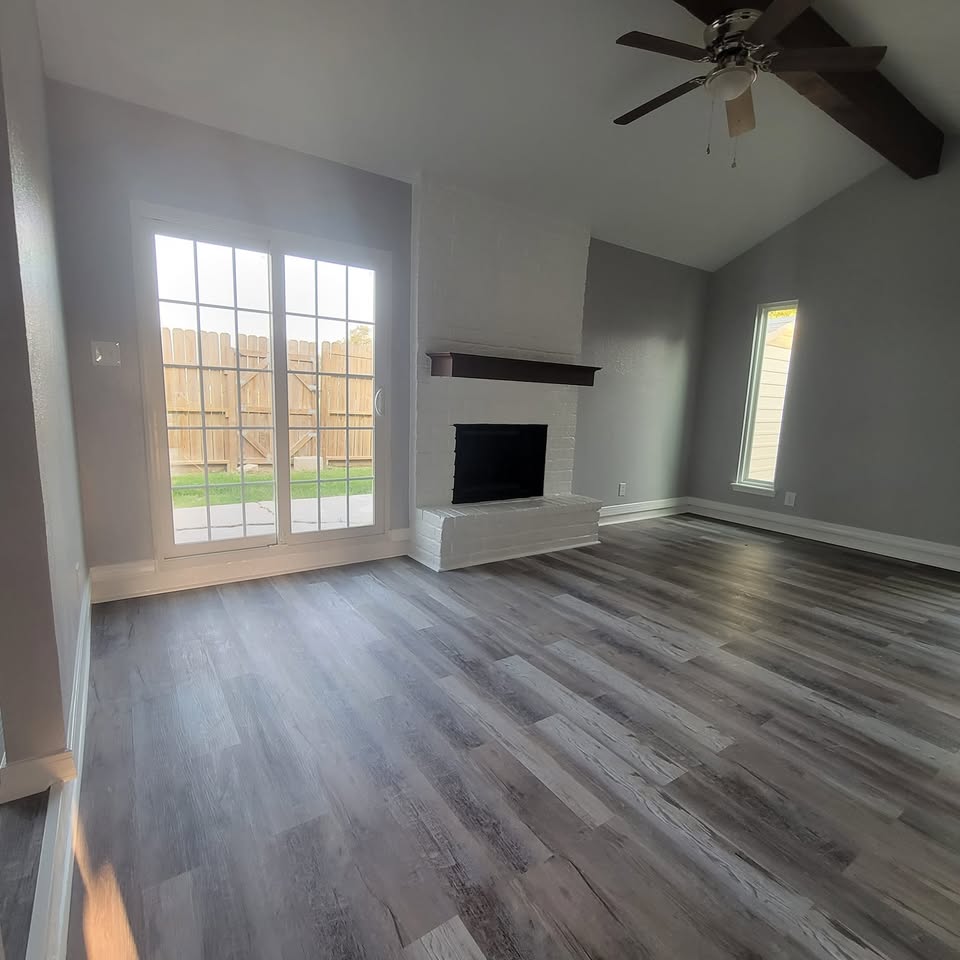 Living room after renovation