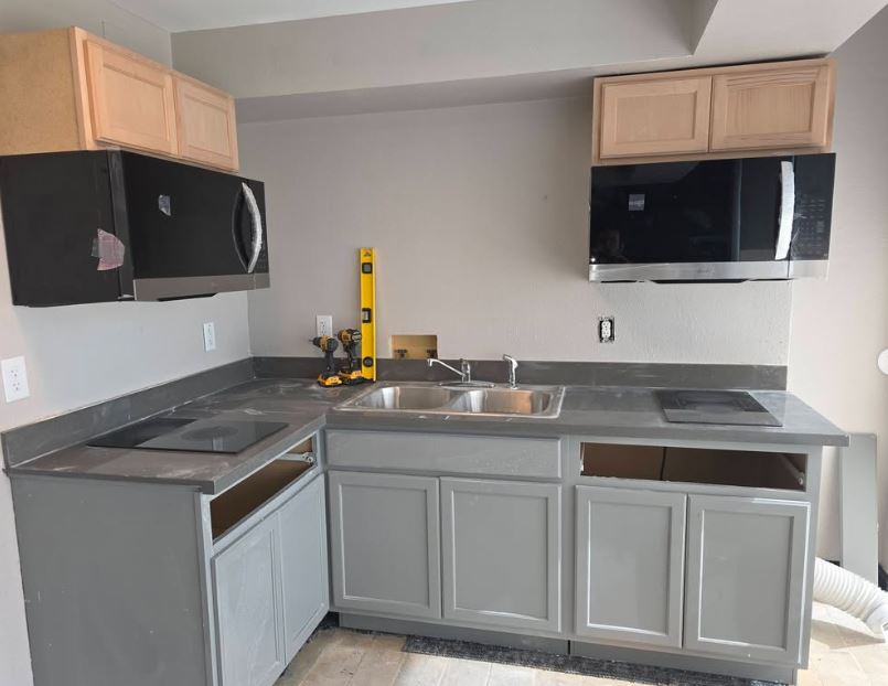 Renovated kitchen — after
